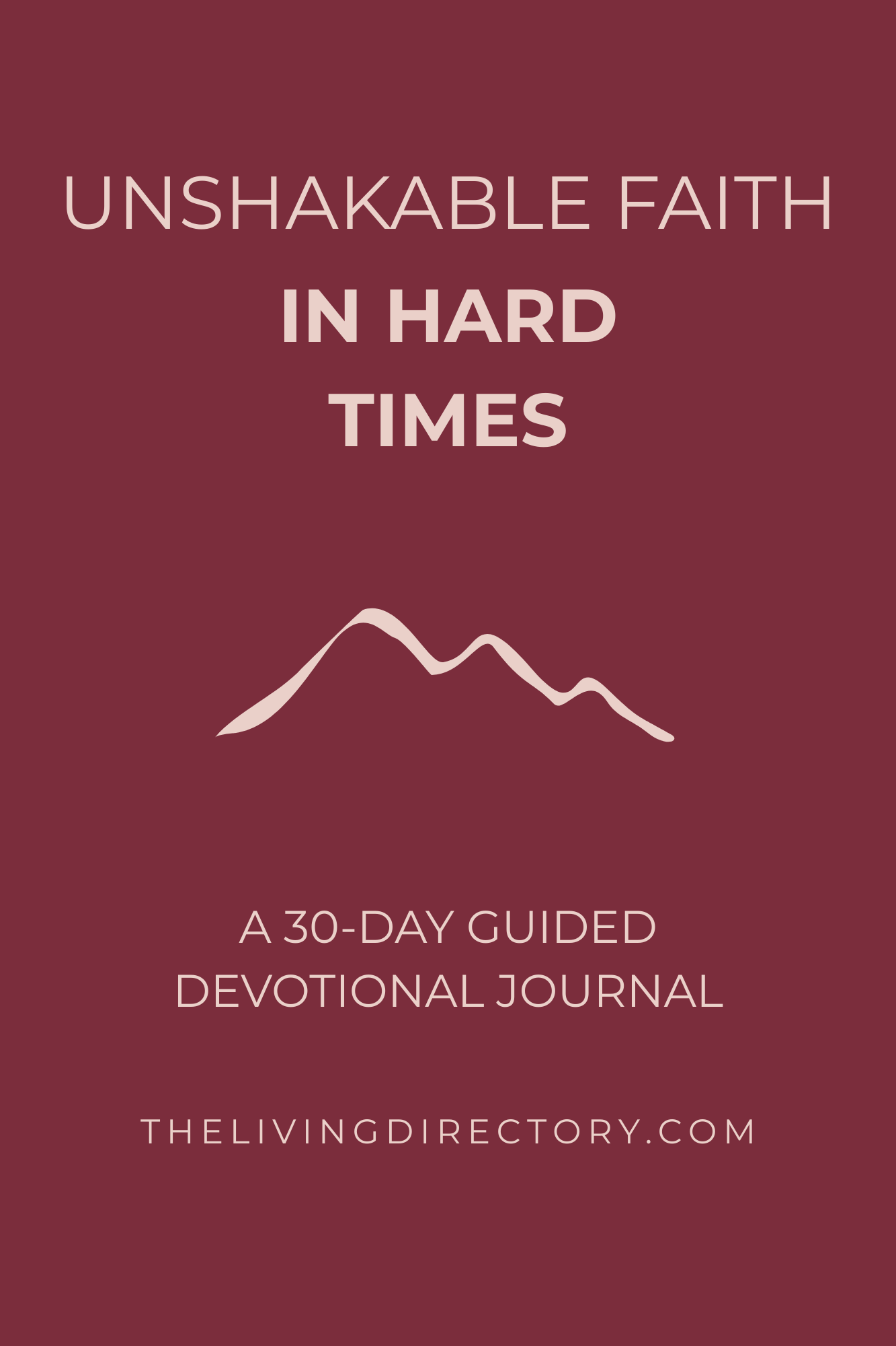 Building Unshakable Faith – Cover